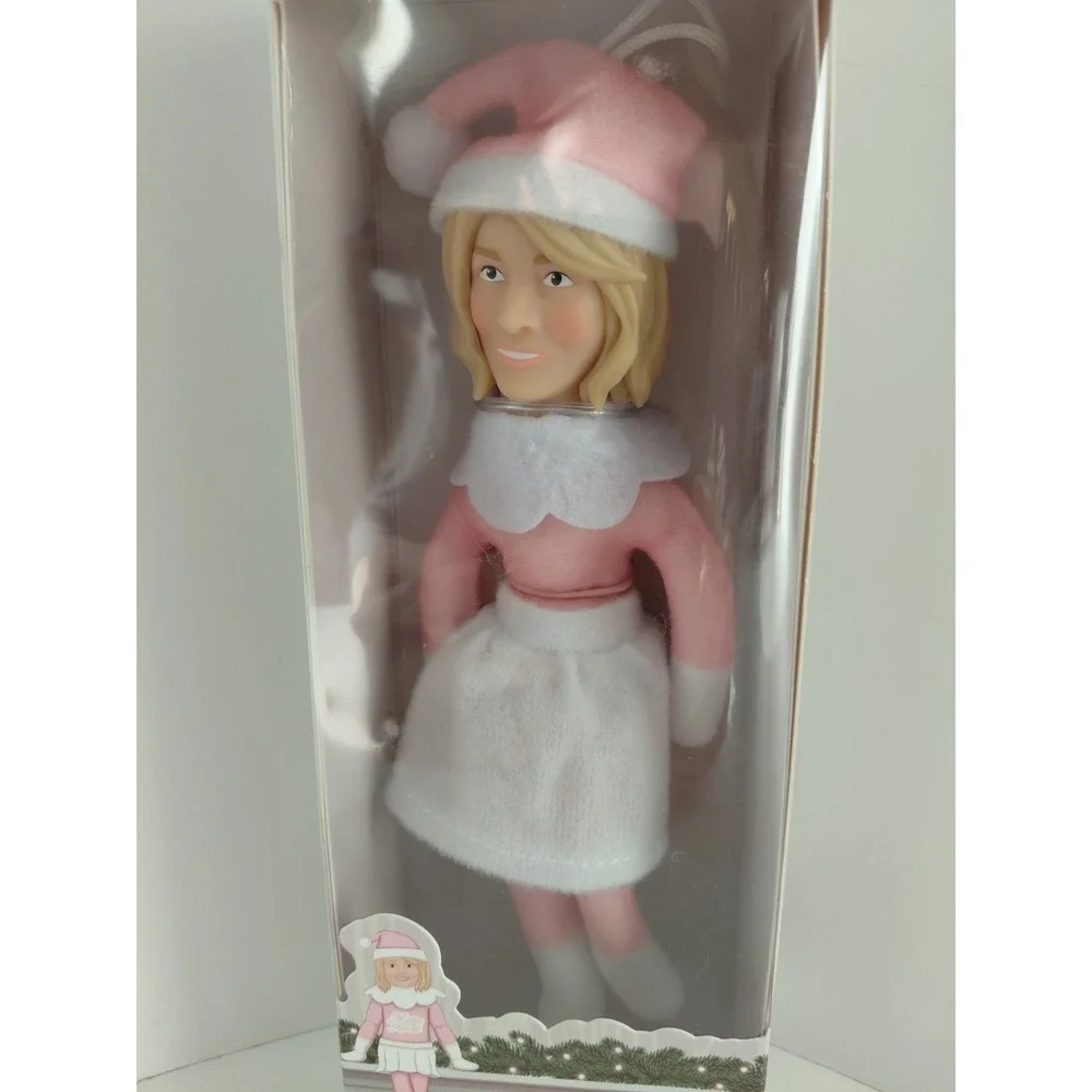 Martha on the Mantel 2025 Christmas Ornament A Holiday Tradition NIB‎ Pink